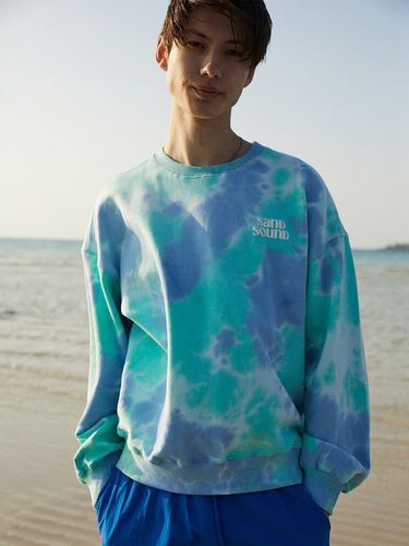 Wave Printed Sweatshirt (MS3241A06K) - SAND SOUND - Modalova