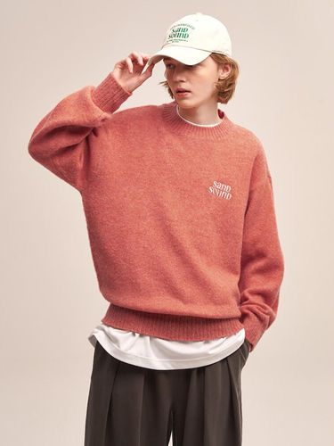 Shaggy Crewneck Sweater (MS2Y51A218) - SAND SOUND - Modalova