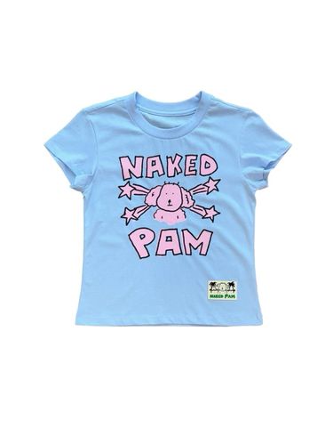 ROCKSTAR FIT] SUPER COMICS PAM T SHIRT_BABY BLUE - THE ASHLYNN - Modalova