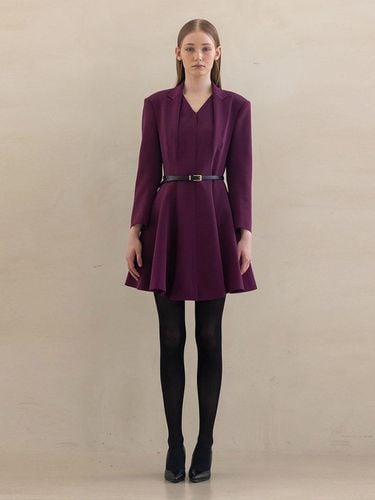 TAILORING QUEEN DRESS PURPLE - DEFEMME - Modalova