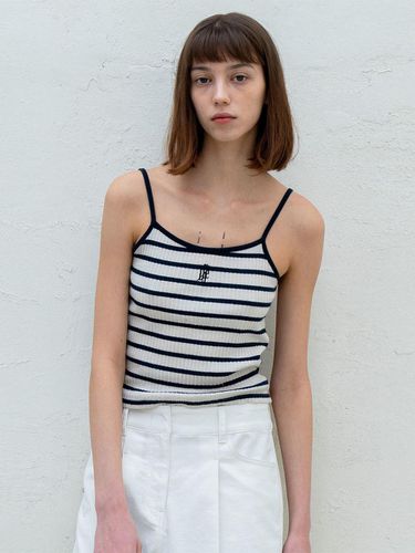 COTTON STRIPE SLEEVELESS TOP - DEFEMME - Modalova