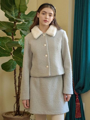 Mellifluous boucle tweed jacket - MICANE - Modalova