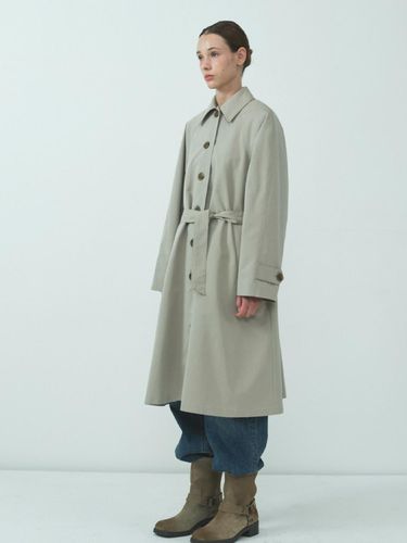 COLOR)A LINE TRENCH COAT - SO IR - Modalova