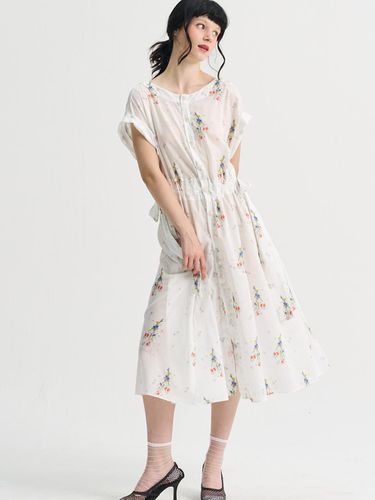 Mediterranean Robe Dress_White - SORRY TOO MUCH LOVE - Modalova