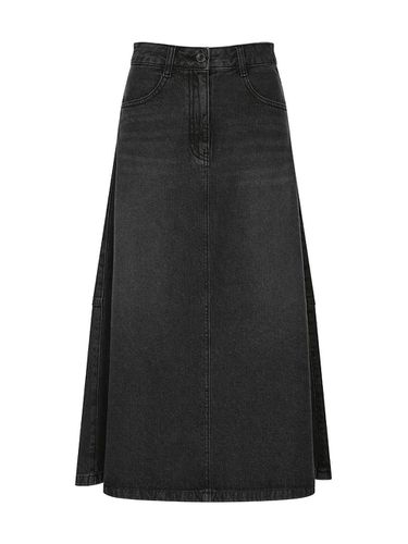 Denim Flared Skirt OJ3AS8790 - OLIVE DES OLIVE - Modalova