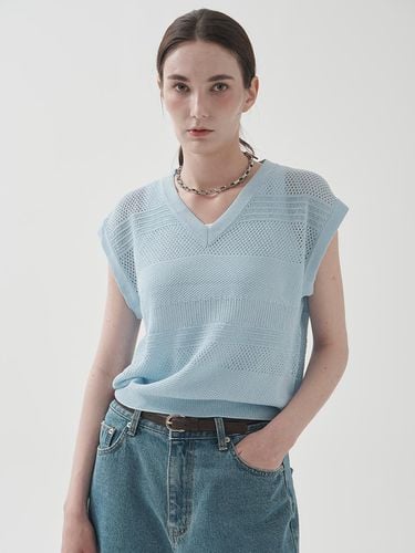 SCARSHI Knit VEST_BLUE - Rayher - Modalova