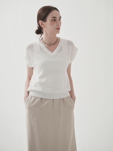 SCARSHI Knit VEST_WHITE - Rayher - Modalova