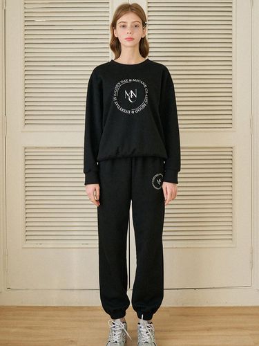 Everyday Logo Sweatpants Black - MICANE - Modalova