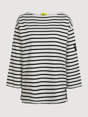 Signature] Stripe Long-sleeve T-shirt - LUCKY CHOUETTE - Modalova