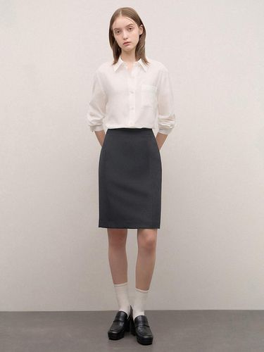 Minimal H-Line Setup Skirt_AWSSKO31510 - SISTINA - Modalova