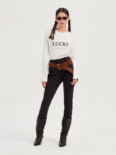 Denim Skinny Denim Pants_LFPDA24290GYD - LUCKY CHOUETTE - Modalova