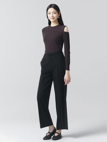 It MICHAA One Tuck Wide Pants ITO9YPT220 (BLACK) - itMICHAA - Modalova