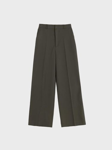 AIRO SIDE BANDING SLACKS_BROWN - LIEU STUDIOS - Modalova