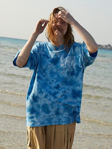 Wavy Dyeing Graphic TShirt (MS3442A33P) - SAND SOUND - Modalova