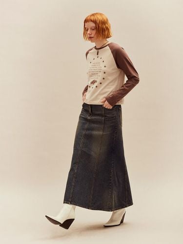 Mermaid Denim Skirt - Blue - SAND SOUND - Modalova