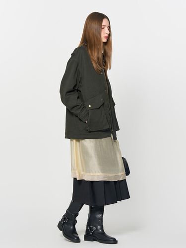 Loose Fit Work Jacket [KHAKI CHARCOAL] / SBD3U0900 - GENERAL IDEA - Modalova