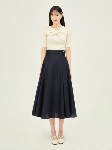 High Waist Volume Flare Skirt GP7A0SK101 - JJ JIGOTT - Modalova