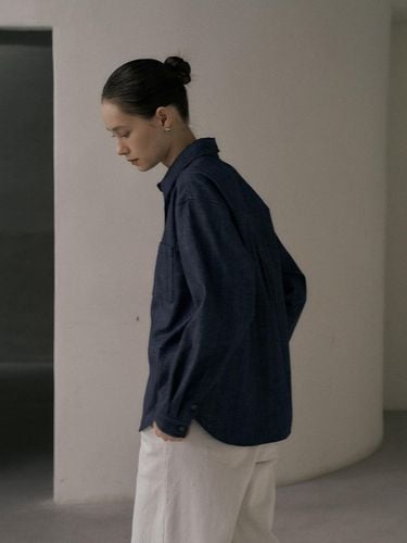 Pocket stitch jacket_INDIGO - Fine O’ Kind - Modalova