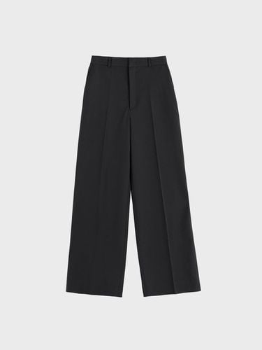 AIRO SIDE BANDING SLACKS_BLACK - LIEU STUDIOS - Modalova