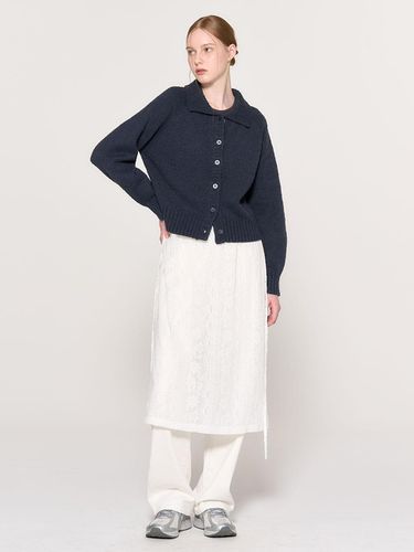 Bucclean Collar Cardigan [NAVY] / WBD3L04517 - GENERAL IDEA - Modalova