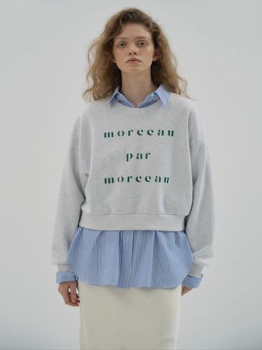 SS Morceau Sweater Shirts_melange - MORCEAU PAR MORCEAU - Modalova