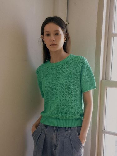 Light weight sweater_GREEN - Fine O’ Kind - Modalova