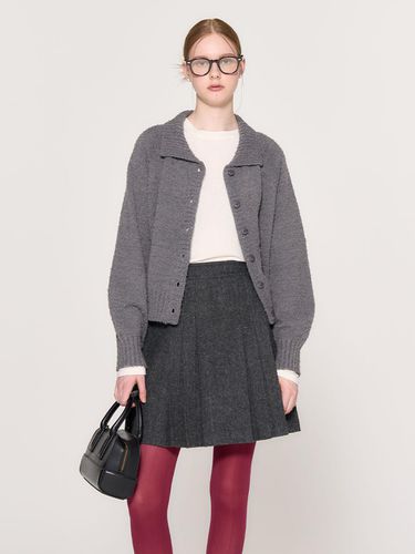 Bucclean Collar Cardigan [GREY] / WBD3L04517 - GENERAL IDEA - Modalova