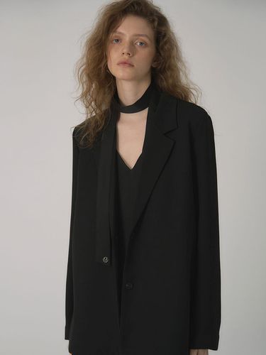 SS Two-way Shirt Jacket_black - MORCEAU PAR MORCEAU - Modalova