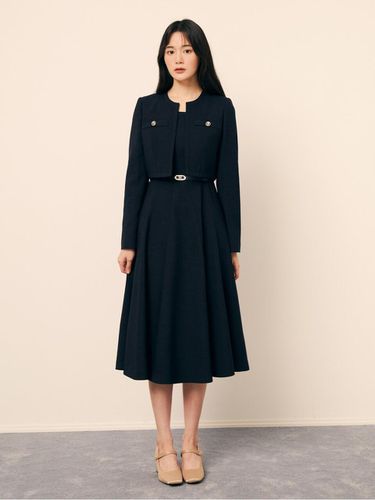 Open Jacket Flare dress GP9A0OP811 - JJ JIGOTT - Modalova