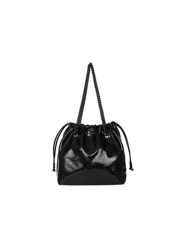 Shirring Chain Shopper Bag Black_WI09BK - WESTISLAND - Modalova