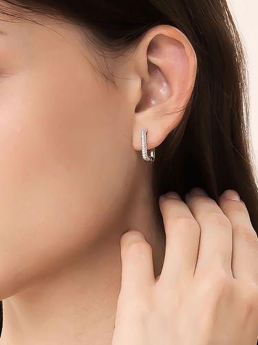 Square One-Touch Earrings_WI5091425 - WESTISLAND - Modalova