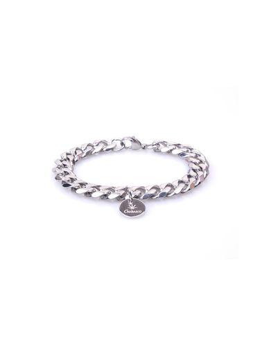 STAINLESS STEEL BRACELET WIDE CHAIN FOR WOMEN SSBW - CHUBASCO - Modalova