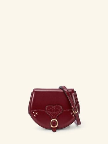 Heart Penier Mini Crossbody_MAROON - ORYANY - Modalova