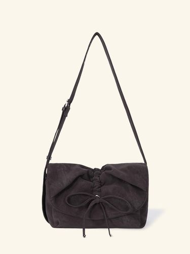 Ribbon cross body_dark brown - ORYANY - Modalova