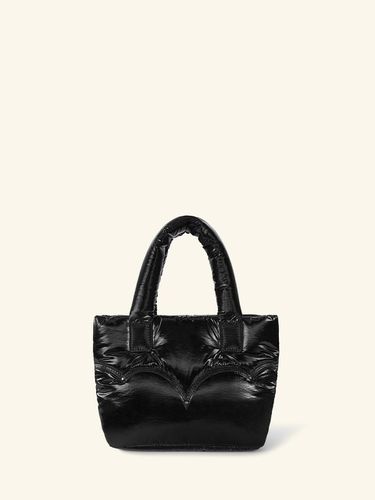 Western Padded Square Tote _BLACK - ORYANY - Modalova