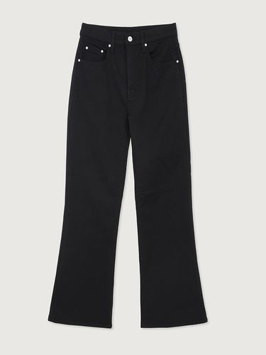 Jane Cotton Bootcut Pants_Black - UMER - Modalova