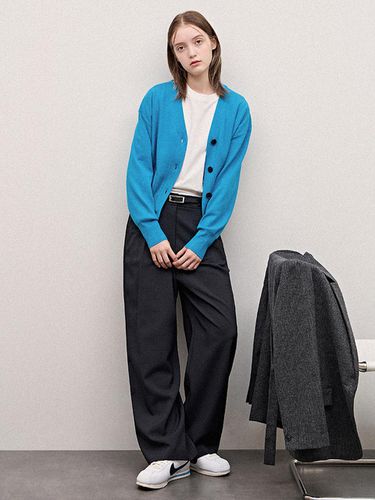 Two Tuck Wide Pants_AWWSLO31050 - SISTINA - Modalova