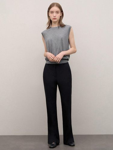 Side Slit Bootcut Pants_AWWSLO31080 - SISTINA - Modalova