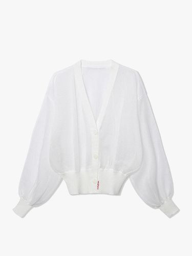 SIMMER CARDIGAN WHITE - HAUS 072C - Modalova