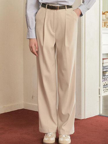 Classic One-Tuck Wide Slacks - MICANE - Modalova