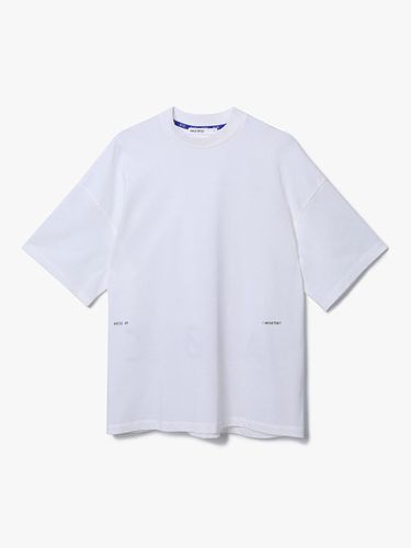 MOCK NECK OVERFIT SHORT SLEEVE T-SHIRT - HAUS 072C - Modalova