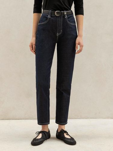 ESSENTIAL NON-FADED SELVEDGE DENIM BAGGY PANTS (DA - NONANDNON - Modalova