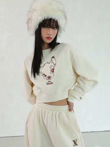 Bambi Crop Sweatshirt - 3 Color - AVANDRESS - Modalova