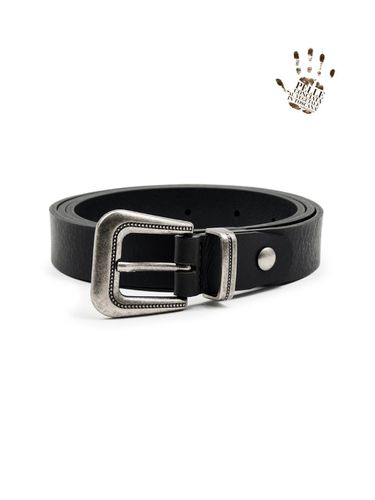 Vintage Western Belt (Black) - SPERONE - Modalova