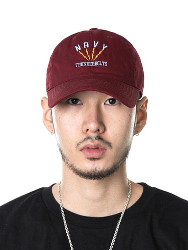 NTV BC-NAVY THUNDERBOLTS CAP-BURGUNDY - NAVY TEAM - Modalova