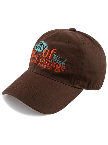 City of Courage Washing Ball Cap-Brown - Wick - Modalova