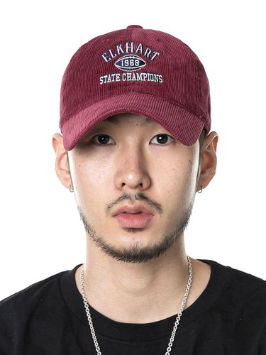 NTV BC-ELKHART 1968 CORDUROY CAP-BURGUNDY - NAVY TEAM - Modalova