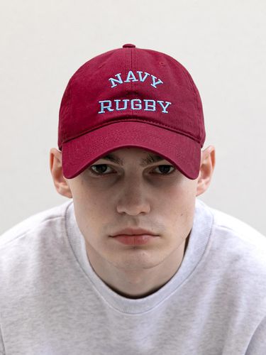 NTV BC-NAVY RUGBY CAP-BURGUNDY - NAVY TEAM - Modalova