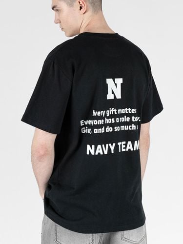 NTV-TOGETHER WE CAN DO SHORT SLEEVE T-SHIRT - NAVY TEAM - Modalova