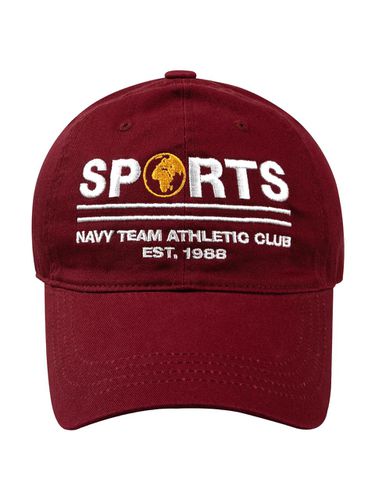 NTV BC-ATHLETIC CLUB CAP-BURGUNDY - NAVY TEAM - Modalova